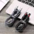 Remax PD Flash charge RC-151CC 1M Super Charge Mobile Phone Data Nylon Braided Usb Small Type C To lighnting Cable Fast Charging